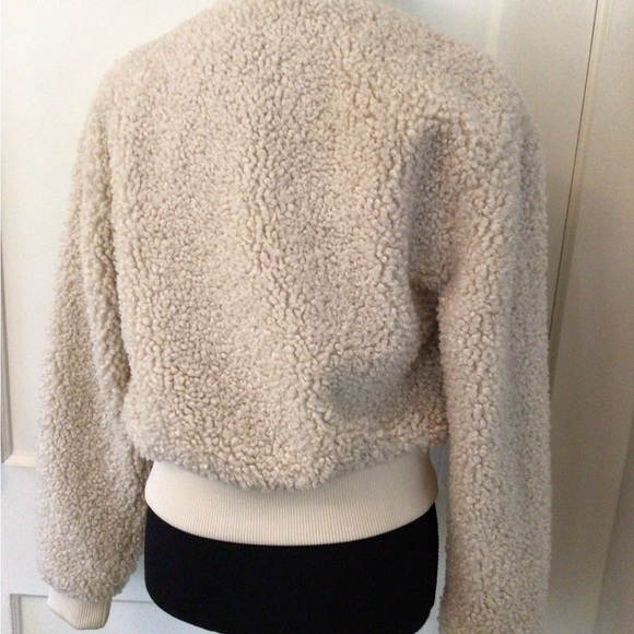 NWT Express x Negin Mirsalehi Sherpa bomber jacket - Picture 4 of 11